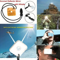 Espejo De Señal De Sobrevivencia Para Emergencias De Camping Y Senderismo Reflector De Luz Del Sol Kit De Primeros Auxilios - details 2