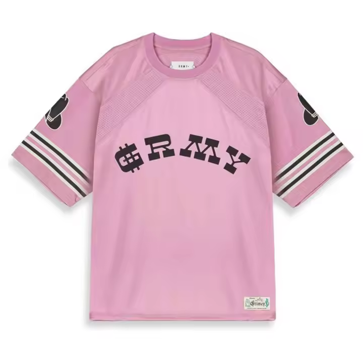 Camiseta de Manga Corta Grimey  para hombre en color rosa - 1