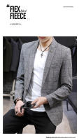 Traje Slim Casual Para Hombre Con Padría Nueva Comodidad Adecuado Para Bodas Y Ocasiones Formales Estilo Inteligente Casual Tendencia Moda Cuatro Estaciones - details 2