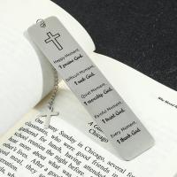 Marcapáginas De Acero Inoxidable En Forma De Cruz Para Leer Alta Calidad Regalo Para Hombres Y Mujeres Herramienta De Estación Para Creyentes - details 12
