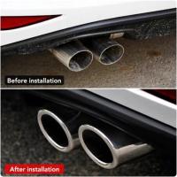 Escape De Coche En Acero Inoxidable Para VW Volkswagen Jetta MK6 1.4T Golf 6 Golf 7 MK7 1.4T Tubo De Escape Con Punta De Acero Inoxidable Accesorios De Auto - details 4