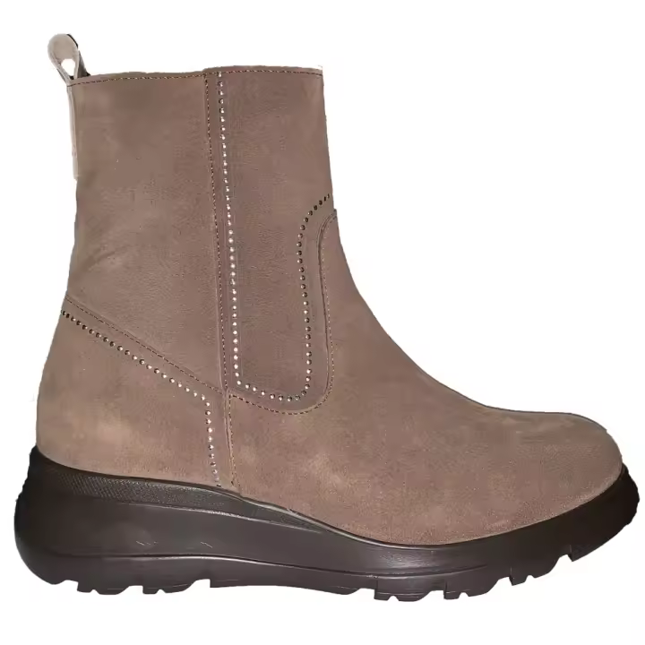 Botín de Mujer Fluchos F1522 Mellea Marrón 105616  Botines Botines cuña-plataforma Fluchos MARCAS MUJER - 1