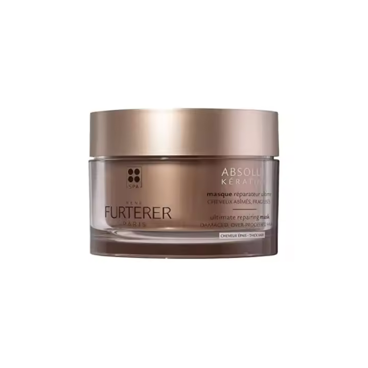 Absolue Kératine Mascarilla Reparación Extrema - Cabellos Gruesos, 200 ml. - René Furterer - 1