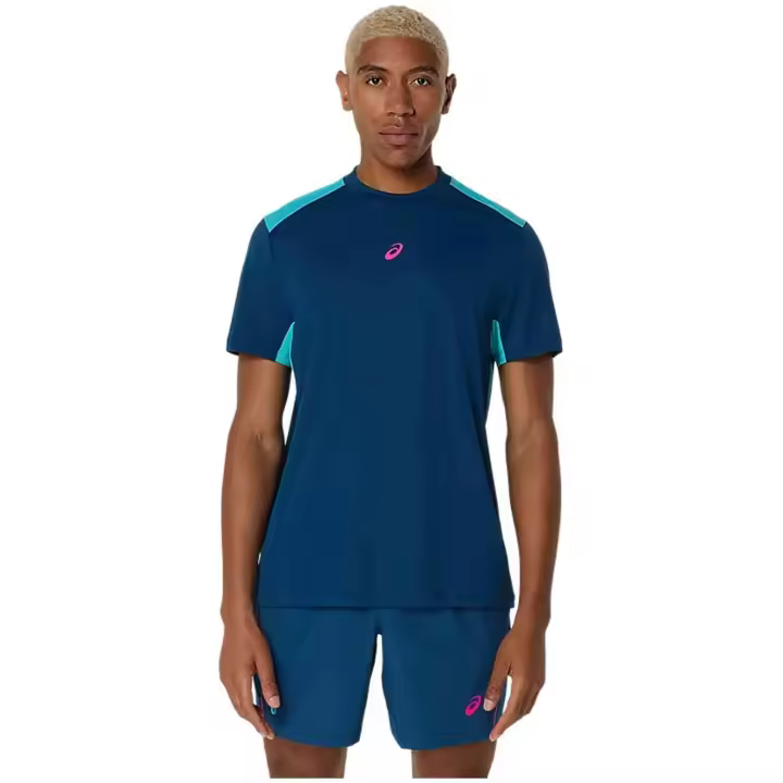 Padel Court Ss Top Para Hombre En Color Marino - 1