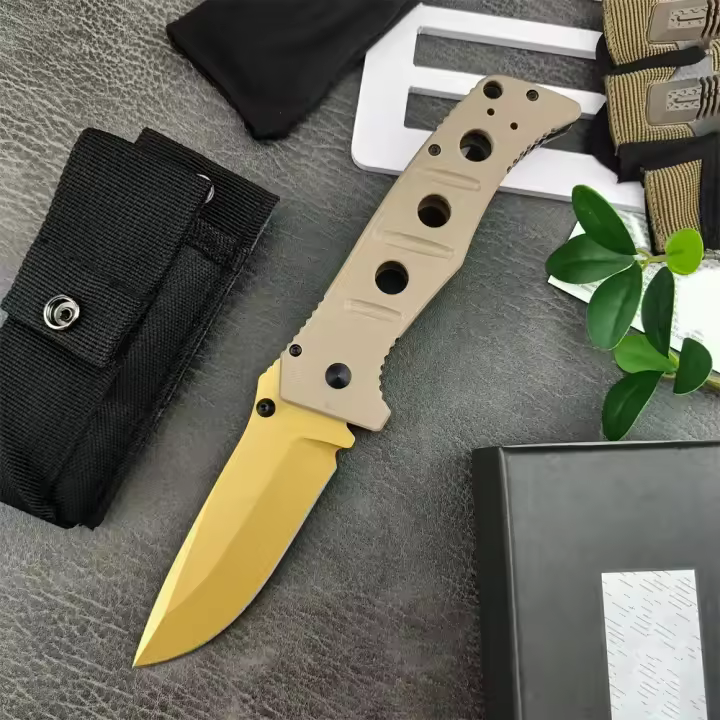 Cuchillo Plegable BM 275GY-1 Adamas Con Hoja De Acero D2 Y Mango G10 Funda De Nylon Táctica Para Acampar Cuchillo De Bolsillo - 1