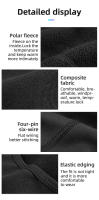 Gorro De Ciclismo Invernal ROCKBROS Para Hombres Gorro De Poliéster Caliente Y Viento Resistente Deporte Al Aire Libre Bicicleta Esquí - details 9