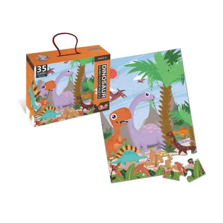 BP Rompecabezas Dinosaurios Gigante 35 Piezas - Desarrollo Cognitivo Infantil - 1