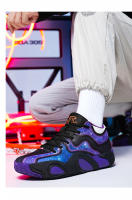 Zapatos De Baloncesto Para Hombres Antideslizantes Absorción De Impacto Ligeros Botas De Combate De Invierno Altas Transpirables Impermeables Talla Verdadera - details 16