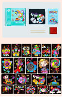 15pcs/20pcs Pegatinas Mágicas Brillantes Para Niños DIY Adhesivo Colorido De Artesanía Manual Creación De Arte Y Regalo Para Niños - details 5