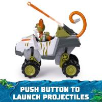SPIN MASTER - PATRULLA CANINA - Pack Figura Tracker Jungle Pups y Vehículo Mono Lanza Proyectiles - Patrulla Canina Juguetes - 6067762 - Juguetes Niños 3 años + - Regalo Niño 3 años + - details 4