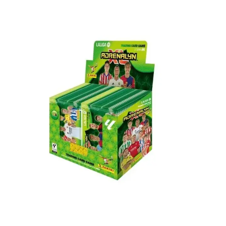 PANINI  SEGUNDA EDICION ACTUALIZADA NUEVA EDICION ADRENALYN XL 2024-2025 CAJA 50 SOBRES Y ALBUM LANZAMIENTO + CAJA 50 SOBRES, 2 MODELOS PARA ELEGIR OFICIAL Y ORIGINAL GARANTIZADO PROTEGIDOS PARA ENVIOS PINCHA ANADIR CESTA Y ELIGES MODELO - 1