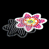 Plantillas De Puzle Pixel Art Para Hama Bolas 5mm Con Tweezers Plásticos Blancos Para Crear Juguetes 3D Regalo Para Niños - details 9