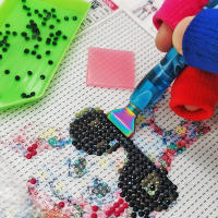 Lápiz De Perforación De Resina Para Pintura De Diamantes 5D Cabeza De Lápiz De Perforación Metálica Accesorios Para Bordado De Diamantes - details 10