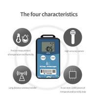 Logger De Temperatura Y Humedad Bluetooth 32000 Puntos Digital Para Cadena Fría Y Laboratorio Generador De Reporte PDF - details 1