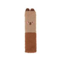 Cubre Volante De Coche De Peluche Capybara Accesorios De Cinturón De Asiento Soporte Colgante Para Auto Decoración Vehicular - details 6