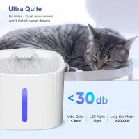 Fuente de agua automática para Gatos 3 Litros, USB, Ultra silencioso, Dispensador de agua automático con filtro de agua para purificar - Love Story - details 0