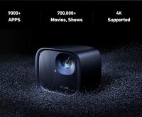 ETOE E3 Pro Proyectores portable 4k Android Wifi, 500 ANSI, 1080P nativo, Android TV, enfoque automático y corrección trapezoidal, 2 altavoces estéreo de 10 W y sonido extensible, a prueba de polvo home cinema inalámbrico televisión smart tv - details 0