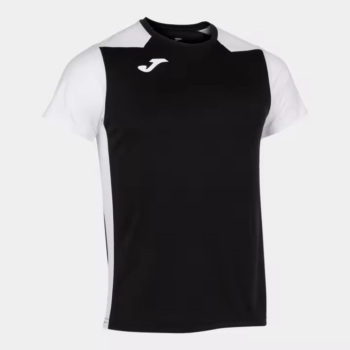 Camiseta M/C Hombre Joma Record II 102223 Negro Blanco 102 Transpirable - 1