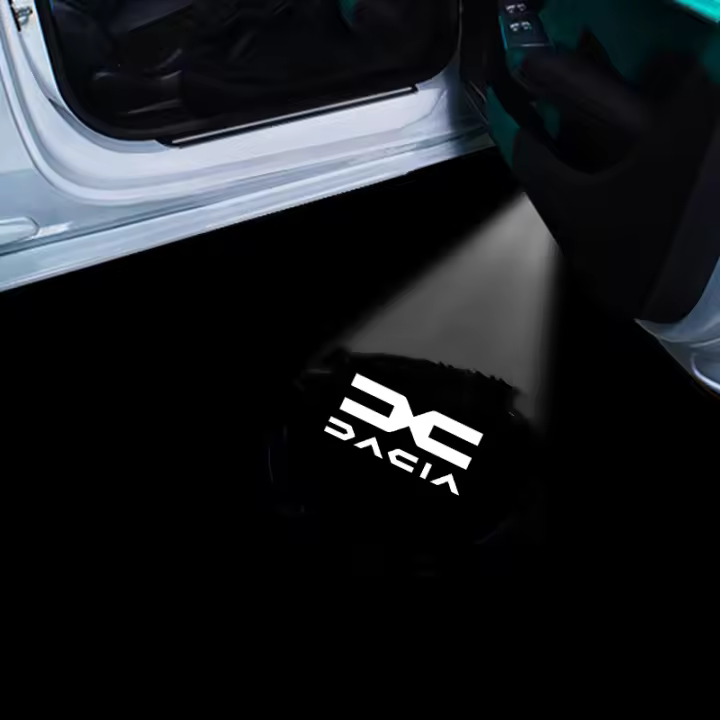 Lámpara De Bienvenida LED HD Para Puerta De Coche Proyector De Sombra De Logo Dacia Dokker Jogger Duster Spring Bigster Lodgy Largus Mcv - 1