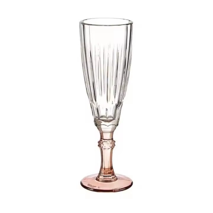 Copa de champán Vivalto PR05720ST3/BHA6 COFF Marrón Cristal 170 ml (6 Unidades) - 1