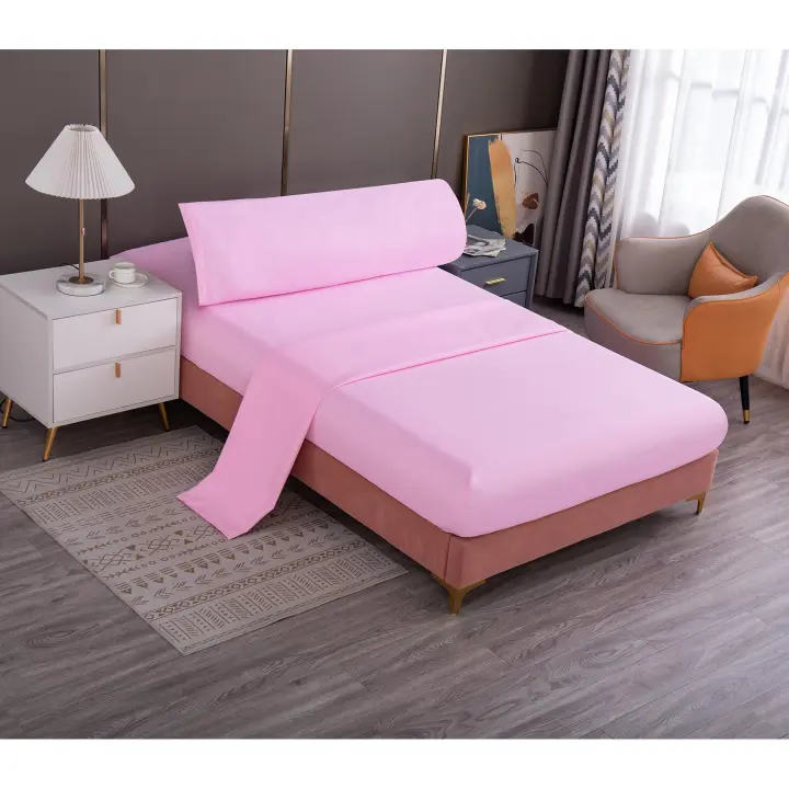 ILOVEHOMEJuego de Sábanas Verano Tacto Extrasuave - Juego de Cama 3 Piezas en Microfibra, incluye Sábana Bajera, Sábana Encimera y Funda de Almohada. -Tacto Sedoso para Camas de 90, 105, 135 y 150 cm. -Garantizado No Hace Bolitas - 1