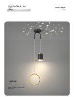 Lámpara Colgante LED Moderna Para Habitación Estilo Estelar Luna Y Estrella Iluminación Pendente Para Dormitorio Decoración De La Cama - details 11