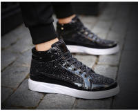 Botas De Moda Para Hombre Casual 2023 Antideslizantes Con Suela Deportiva Alta Resistente Al Desgaste Zapatillas Ligeros De Primavera Y Otoño Material De Suela De Caña De Azúcar - details 3