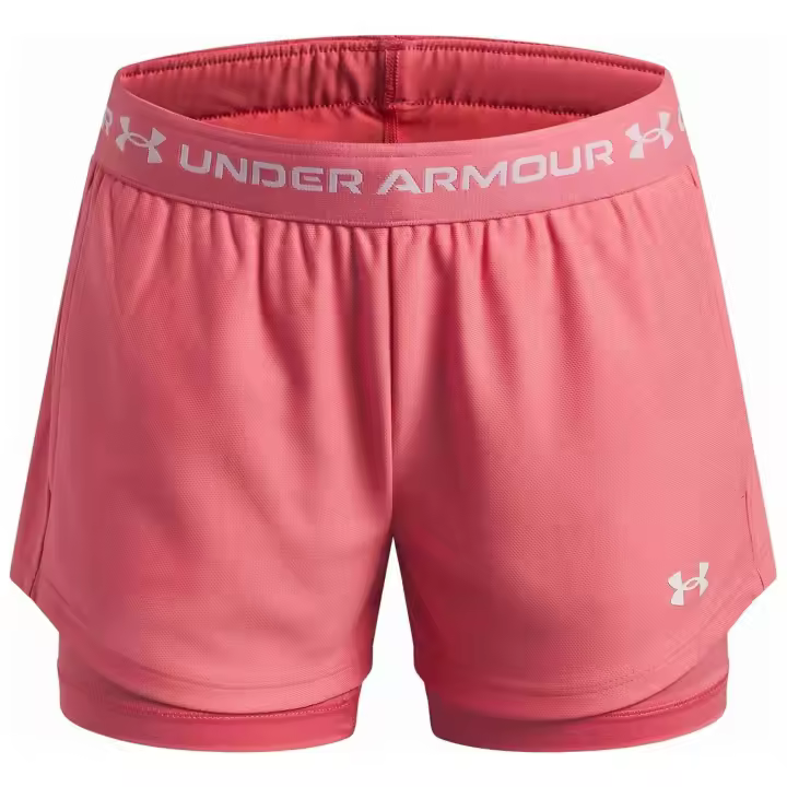 Textil Under Armour modelo Ua Tech Play Up 2N1 Short en color Rosa - 1