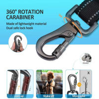 Cinturón De Seguridad Ajustable Para Mascotas 3-en-1 Correa De Seguridad Para Vehículo Nylon Reflectante Accesorios Para Perros Y Gatos - details 4