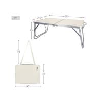 Sweet Home – Mesa Camping Bambú Plegable 80×60 cm, 4 kg, Ligera y Ecológica - Aktive - details 2