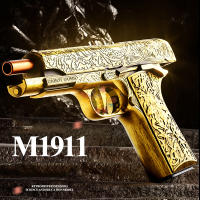Pistola De Juguete M1911 Con Efecto De Tiro Continuo Y Retroceso Bala Suave Regalo De Cumpleaños Para Niños Y Adultos Masculinos Y Femeninos - details 1