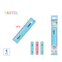 Stelán Regla Pastel 15 cm /20 cm/30 cm- Diseño Infantil con Unicornio, Alta Calidad, Regalo de Aprendizaje Perfecto para Niños" - details 0