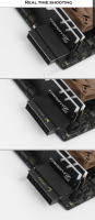 Adaptador De PSU ATX 24Pin Con Conector De 90° Accesorios De Montaje DIY Para MSI ROG AORUS Ensamblaje De Computadoras Negro Sin LED - details 2