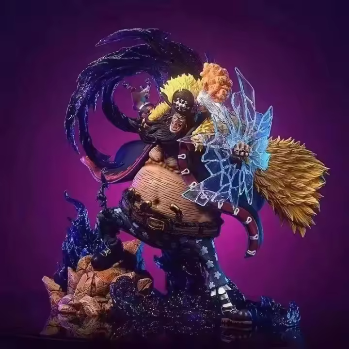 Figura De Anime One Piece 22cm Blackbeard Marshall D Teach Estatua GK Colección Modelo Ornamento Para Habitación Regalo - 1
