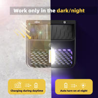 Lámpara Repelente De Mosquitos Solar Con Sensor De Movimiento Alta Potencia UV Luz De Pared Para Jardín Galería Courtyard Impermeable Iluminación Repelente De Insectos - details 2