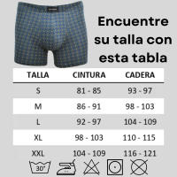 Don Algodon - Pack 6 Bóxers para Hombre de Algodón | Ropa Interior Cómoda y Elástica para Uso Diario - details 0