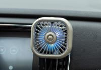 Ventilador de coche powerful y Silencioso para escape de aire with Luz USB - Mini refrigerador múltiple para el interior del coche - details 3
