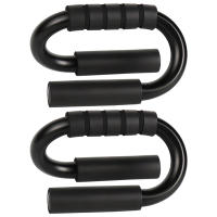 Sostenedor De Empuje En Forma De S Con Manijas De Espuma Antideslizante Aluminio Fitness De Casa Equipo De Entrenamiento Para Pecho - details 7
