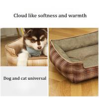 Cama De Mascota Cuadrada Con Red De Algodón Grueso Doble Cara Desmontable Y Lavable Para Perros Y Gatos Accesorios Para Mascotas - details 7