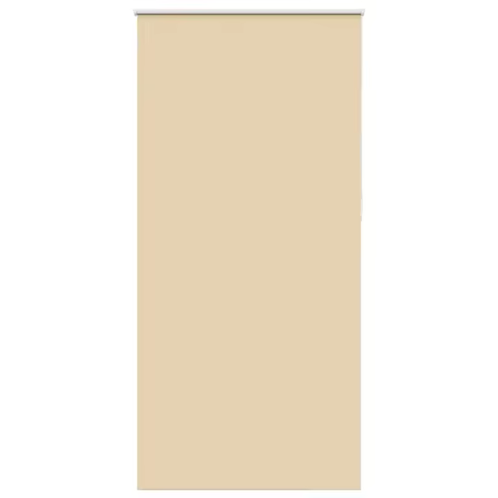 vidaXL Estor Enrollable Opaco Beige 105x230 cm Tela Ancho 100,7 cm - 1