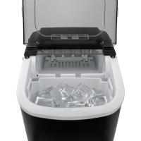 Máquina de hacer hielo Jocca con capacidad 1.3L, puede hacer hasta 12 Kg de hielo en 24 horas, consigues 9 cubitos de hielo en un ciclo de 6 a 12 minutos, pudiendo elegir entre dos tamaños de hielo y cuenta con sistema de auto limpieza - details 2