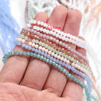 120pcs/lot Cuentas De Vidrio Facetas Austria Redondas Para Joyería Spacer Beads De Moda Material De Vidrio Tamaño 4mm - details 2