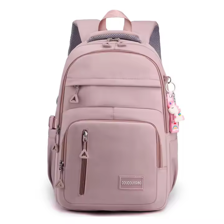 Bolso impermeable para portátil, Gran capacidad, Correa de hombro ajustable, Bolso Escolar multifuncional de moda - 1