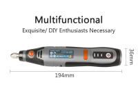 Mini Taladro Eléctrico Recargable USB Herramienta Rotativa Para Grabado Y Engranajes Herramientas DIY Para El Hogar - details 3