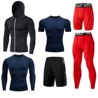 Camiseta De Compresión Para Correr En Hombre Camiseta De Fútbol De Secado Rápido Camiseta Deportiva Tensa Para Gimnasio Y Fitness Manga Corta Transpirable - details 14
