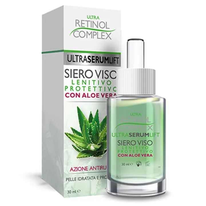 Acción Antiarrugas Complejo Hydrating Ultra Retinol Serum Protector Facial Calmante con Aloe Vera - 1