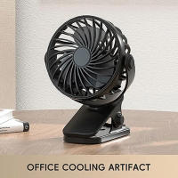 Ventilador Portátil Recargable Con Luz De Noche Y Clip Rotativo De 720° Pequeño Híbrido Para Camping Al Aire Libre Y Uso Doméstico - details 6