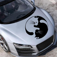 Pegatina De Coche Divertida Yin Yang Gossip Arreglo Vinilo Personalizado Para Decoración De Ventanas Y Logotipos De Coche - details 3