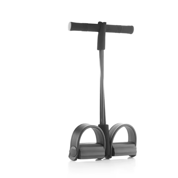 InnovaGoods® Bandas Elásticas de Resistencia Multifunción con Guía de Ejercicios, Diseño Ergonómico y Moderno, x4 Bandas de Elasticidad, Mangos y Pedales Antideslizantes, Ideal para Fitness, CrossFit - 1