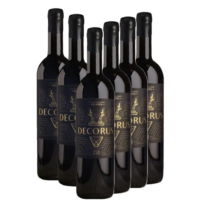 Pack de 6 botellas Decorus Valdura -"Vino tinto de vendimia seleccionada en viñas viejas D.O. Arlanza" - 1